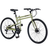 21 Speed Hybrid bike Disc Brake 700C Road Bike for men women's City Bicycle