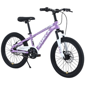 ZUKKA Mountain Bike,20 inch MTB for Boys and Girls Age 7-10 Years,Multiple Colors W1019P191759