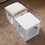 Multifunction Stackable Play Stool,Wood Stool,Pet Play Stool,Hollow Ottoman,White Finish W102743128