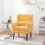 W1028122701 Yellow+Chenille+Light Brown+Primary Living Space+Modern