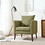 W1028P188577 Olive Green+Fleece+Light Brown+Primary Living Space+Modern