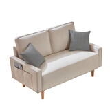 Elegant Linen Sofa, Sofa- Enhance Your Living Space with Timeless Sophistication