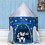 Pop Up Kids Tent - Spaceship Rocket Indoor Playhouse Tent for Boys and Girls W104100684