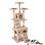 66" Multi-Level Cat Tree, Scratching Posts, Kitten Activity Tower with 3 Perches W104146407