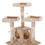 66" Multi-Level Cat Tree, Scratching Posts, Kitten Activity Tower with 3 Perches W104146407