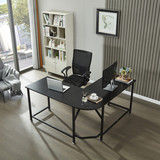 L Shaped Wood Gaming Desk Corner Computer Desk Home Office Computer Table W104152074