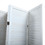 Sycamore Wood 8 Panel Screen Folding Louvered Room Divider - Old White W104158396