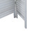 Sycamore Wood 8 Panel Screen Folding Louvered Room Divider - Old White W104158396