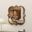 24 inch Wall-Mounted Silver Decorative Round Wall Mirror for Home, Living Room, Bedroom, Entryway W1043120229