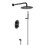 Thermostatic Complete Rainfall Shower System with Rough-in Valve W105960123