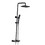 2-Function Thermostatic Rainfall Shower System in Matte Black W105960365