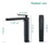 Single Hole Single-Handle High-Arc Bathroom Faucet in Matte Black W105963375