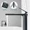 Single Hole Single-Handle High-Arc Bathroom Faucet in Matte Black W105963375