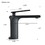 Single Hole Bathroom Faucet in Matte Black W105965435