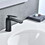 Single Hole Bathroom Faucet in Matte Black W105965435