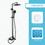 Shower System, Wall Mounted Adjustable Shower Faucet with Five Function Handheld Spray, 2 Handle Oil Rubbed Bronze Shower Set with 360&#176;Rotation 8 inch Rainfall Shower Head W105979973