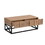 43.31" Luxury Coffee Table with Two Drawers, Industrial Coffee Table for Living Room, Bedroom & Office W1071134248