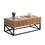 43.31" Luxury Coffee Table with Two Drawers, Industrial Coffee Table for Living Room, Bedroom & Office W1071134248