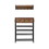 Entryway 4-tier Shoe Rack with Hall Tree, One Set Entryway Show Rack with Storage and Hooks W107164999
