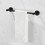 Bathroom Hardware Set, Thicken Space Aluminumm 6 PCS Towel bar Set- Matte Black 24 inches Wall Mounted W108357971