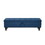 59" Bed Bench with Storage Blue Fabric W1097124943