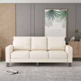 Living Room Furniture Sofa in Beige Fabric W1097S00006
