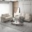 Modern Living Room Furniture Sofa in Beige Fabric 2+3 W1097S00015
