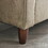 Modern Mid-Century Vegan Leather Sofa (Khaki) W1097S00066