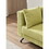 Living Room Sofa Couch with Metal Legs Light Green Fabric W1097S00098
