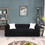 W1099S00070 Black+Boucle+Light Brown+Wood+Primary Living Space