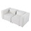 modular sofa BEIGE chenille fabric, simple and grand, the seat and back is very soft. this is also a KNOCK DOWN sofa W1099S00119
