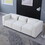 modular sofa BEIGE chenille fabric, simple and grand, the seat and back is very soft. this is also a KNOCK DOWN sofa W1099S00121