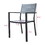Outdoor Patio Dining Chair Set of 4 Modern Aluminum Stackable Chairs Dining Chair Powder-Coated Weather-Resistant No assembly W1100P197212