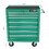 7 Drawers Multifunctional Tool Cart With Wheels-Green W1102126231