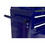 High Capacity Rolling Tool Chest with Wheels and Drawers, 8-Drawer Tool Storage Cabinet--BLUE W110243191