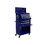 High Capacity Rolling Tool Chest with Wheels and Drawers, 8-Drawer Tool Storage Cabinet--BLUE W110243191