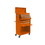 High Capacity Rolling Tool Chest with Wheels and Drawers, 8-Drawer Tool Storage Cabinet--ORANGE W110259203