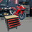4 Drawers Multifunctional Tool Cart With Wheels And Wooden Top W110265906