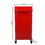 4 Drawers Multifunctional Red Tool Cart With Wheels W110280934