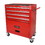 4 Drawers Multifunctional Red Tool Cart With Wheels W110280934