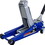Low-Position Steel Vehicle Floor-mounted Hydraulic Jack with Dual-piston Quick-lift Pump, 3-Ton(6600 lb.) Capacity. W1102P154155
