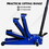 3T Heavy Duty Horizontal Double Pump Floor Jack Foot Model