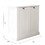 Two-Compartment Tilt-Out Laundry Sorter Cabinet-White W112049950