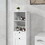 One-Compartment One-Drawer Tilt-Out Laundry Sorter Cabinet - White W1120P146259