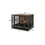 Dog Crate Furniture, 32.67 inches Dog Kennel for Dogs up to 70 lb, with Removable Tray, Heavy-Duty Dog Cage End Table, Rustic Brown W1120P147133