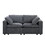Modular Sectional Sofa, Convertible U Shaped Sofa Couch, Modular Sectionals with Ottomans, 6 Seat Sofa Couch with Reversible Chaise for Living Room. Grey W1123S00014