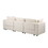 Modular Sectional Sofa, Convertible U Shaped Sofa Couch, Modular Sectionals with Ottomans, 6 Seat Sofa Couch with Reversible Chaise for Living Room. BEIGE W1123S00016