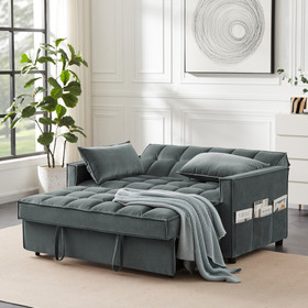 2061-Grey Two-Person Sofa Bed W1128S00030