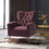 W1137139046 Purple+Polyester+Primary Living Space+Mid-Century Modern+Foam