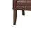 Beatriz Vegan Leather Armchair BROWN W1137P163473